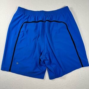 Lululemon Run Response Men’s XL Sapphire Blue 9” Shorts COOLMAX